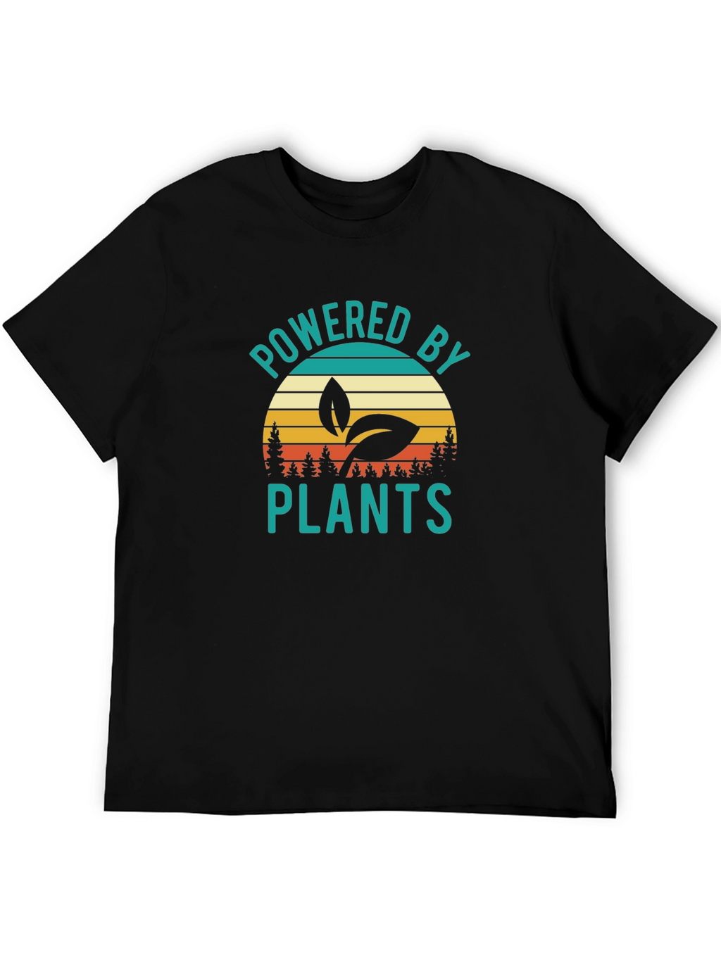 Powered By Plants Graphic T-Shirt