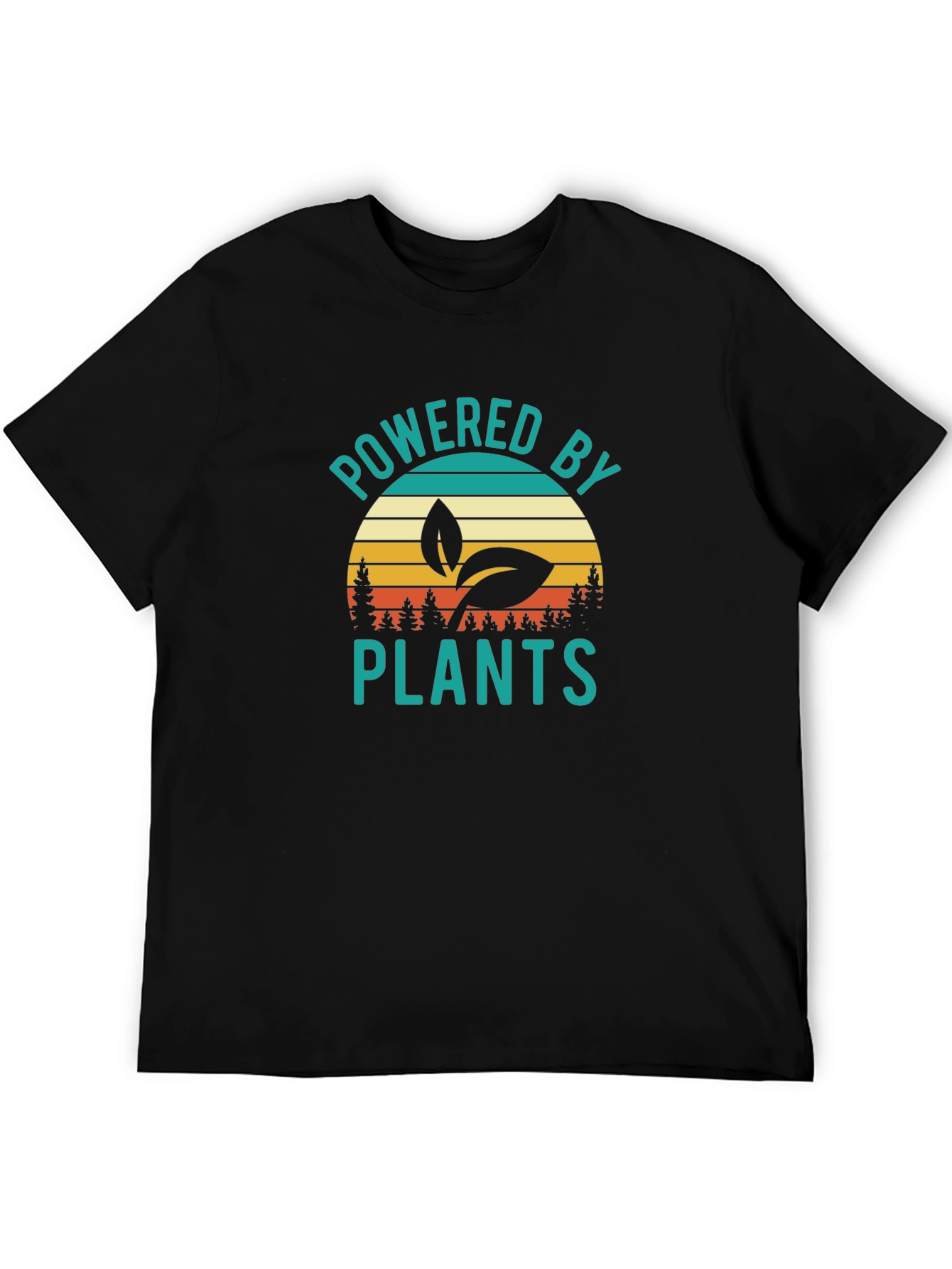 Powered By Plants Graphic T-Shirt