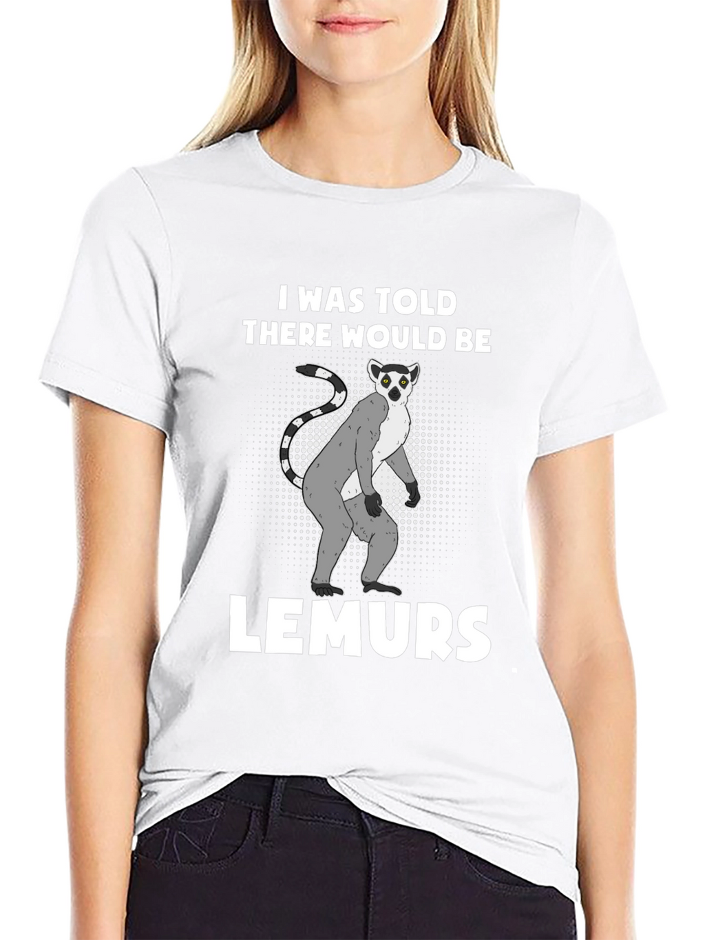 Lemurs Told Graphic T-Shirt - Novelty Tee