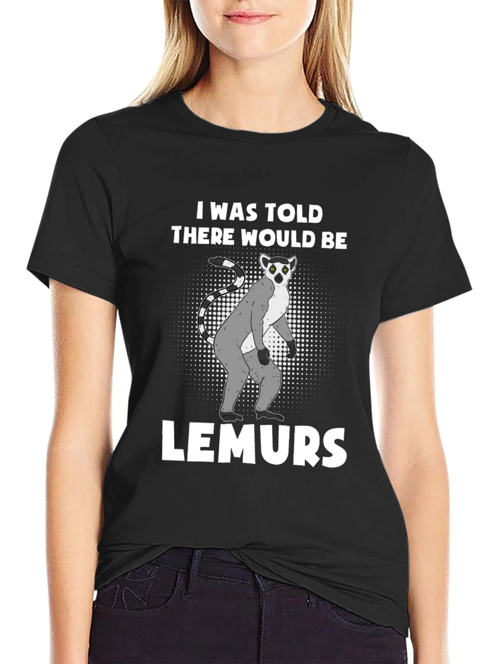 Lemurs Told Graphic T-Shirt - Novelty Tee