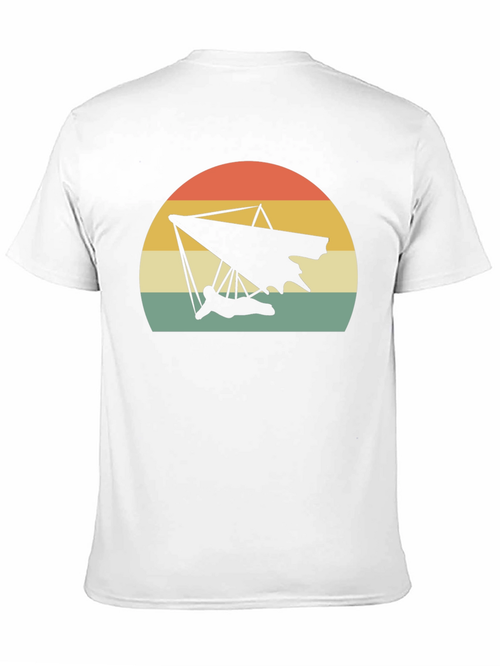 Hang Gliding Sunset T-Shirt - Retro Style