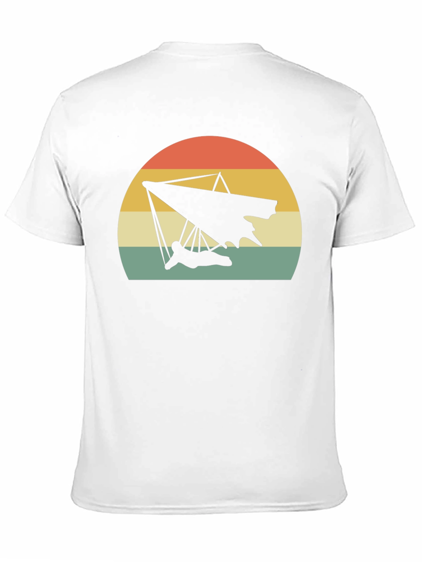 Hang Gliding Sunset T-Shirt - Retro Style