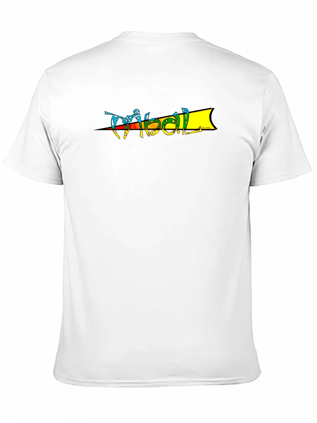 Retro Tribal Graphic T-Shirt - Black