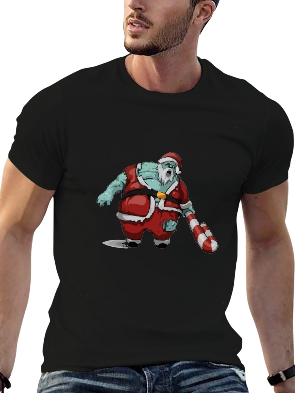 Zombie Santa T-Shirt - Holiday Horror
