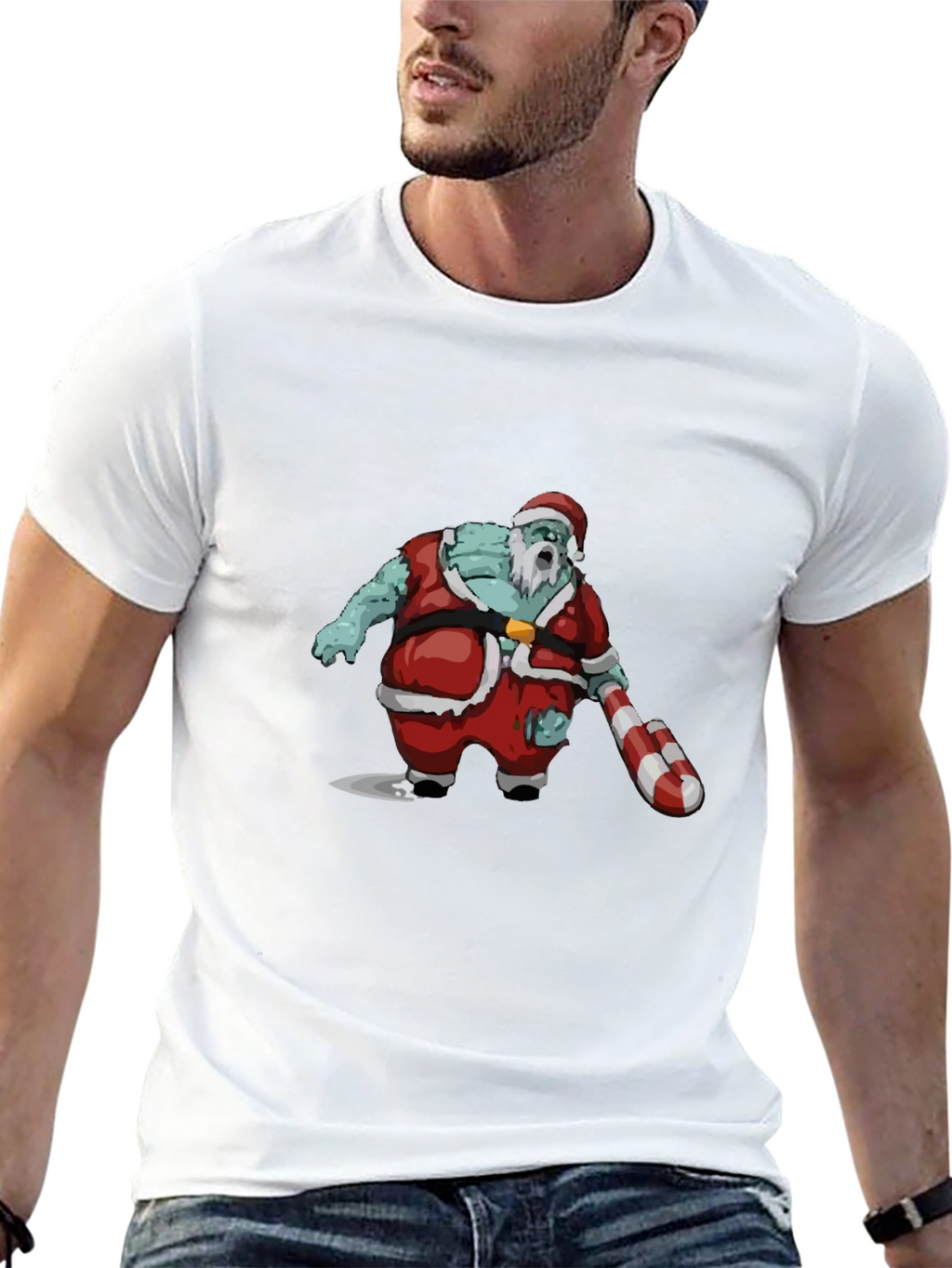 Zombie Santa T-Shirt - Holiday Horror