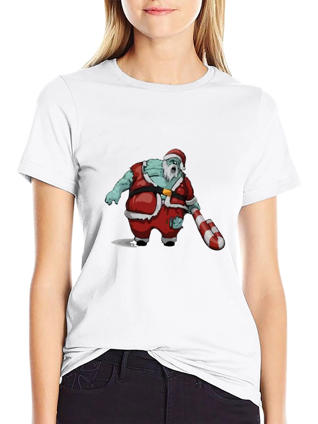 Zombie Santa T-Shirt - Holiday Horror