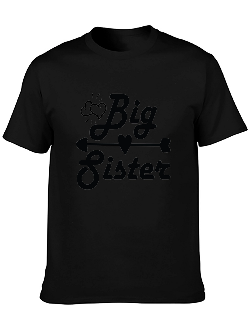 Big Sister Arrow Heart Graphic Tee
