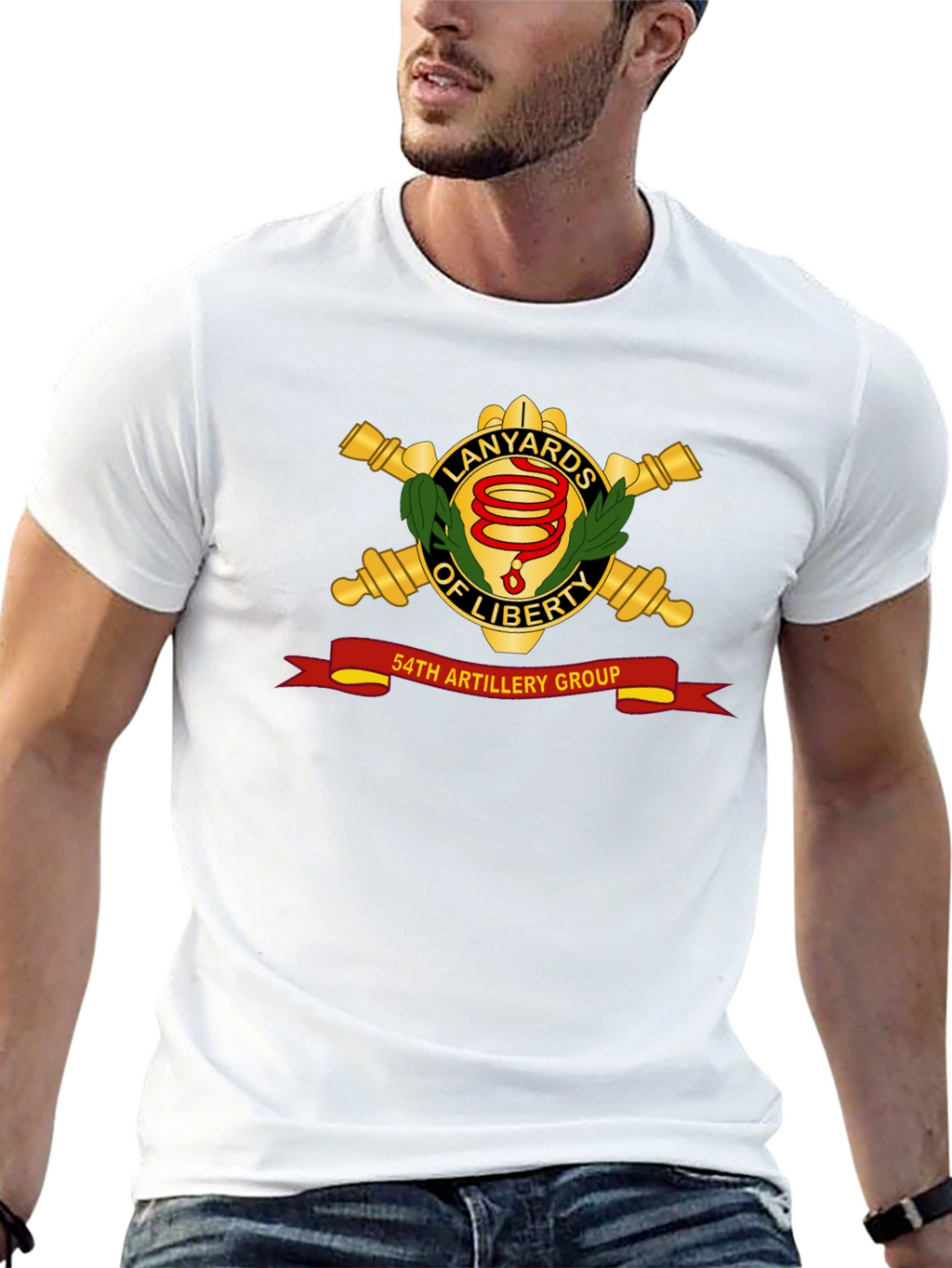54th Artillery Group Lanyards of Liberty T-Shirt
