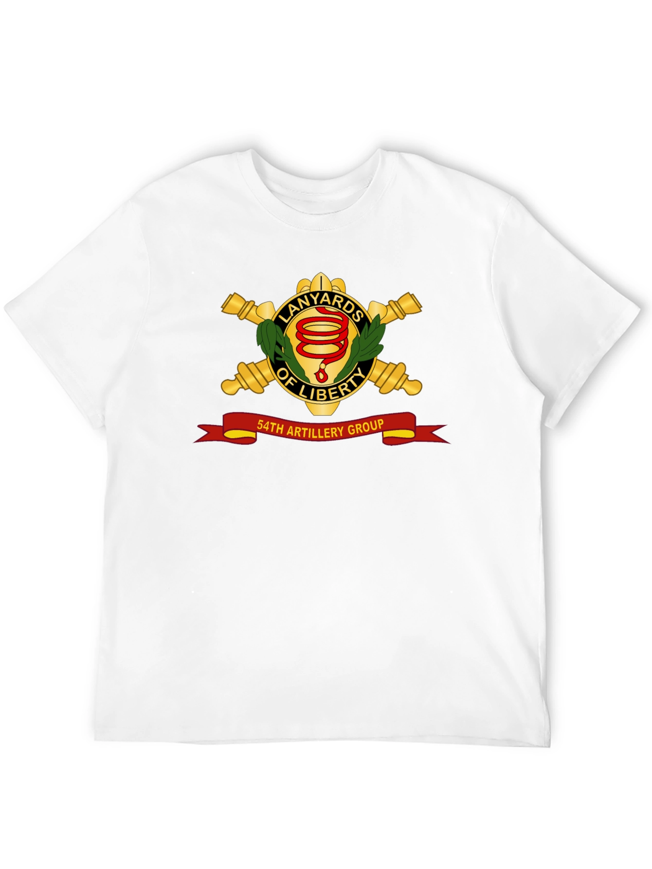 54th Artillery Group Lanyards of Liberty T-Shirt