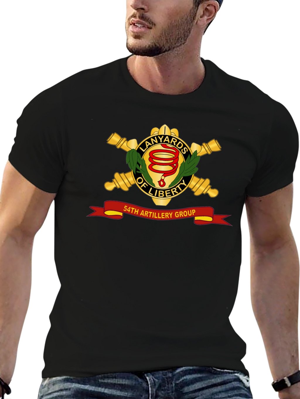 54th Artillery Group Lanyards of Liberty T-Shirt