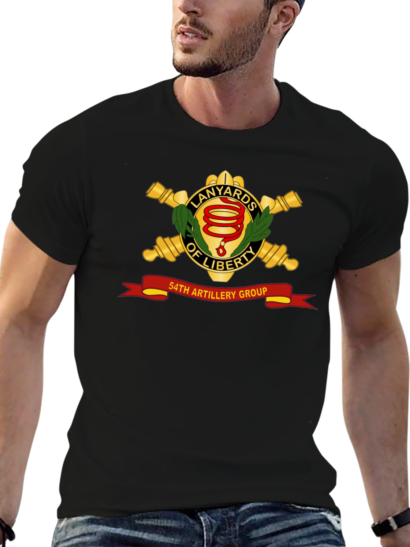 54th Artillery Group Lanyards of Liberty T-Shirt