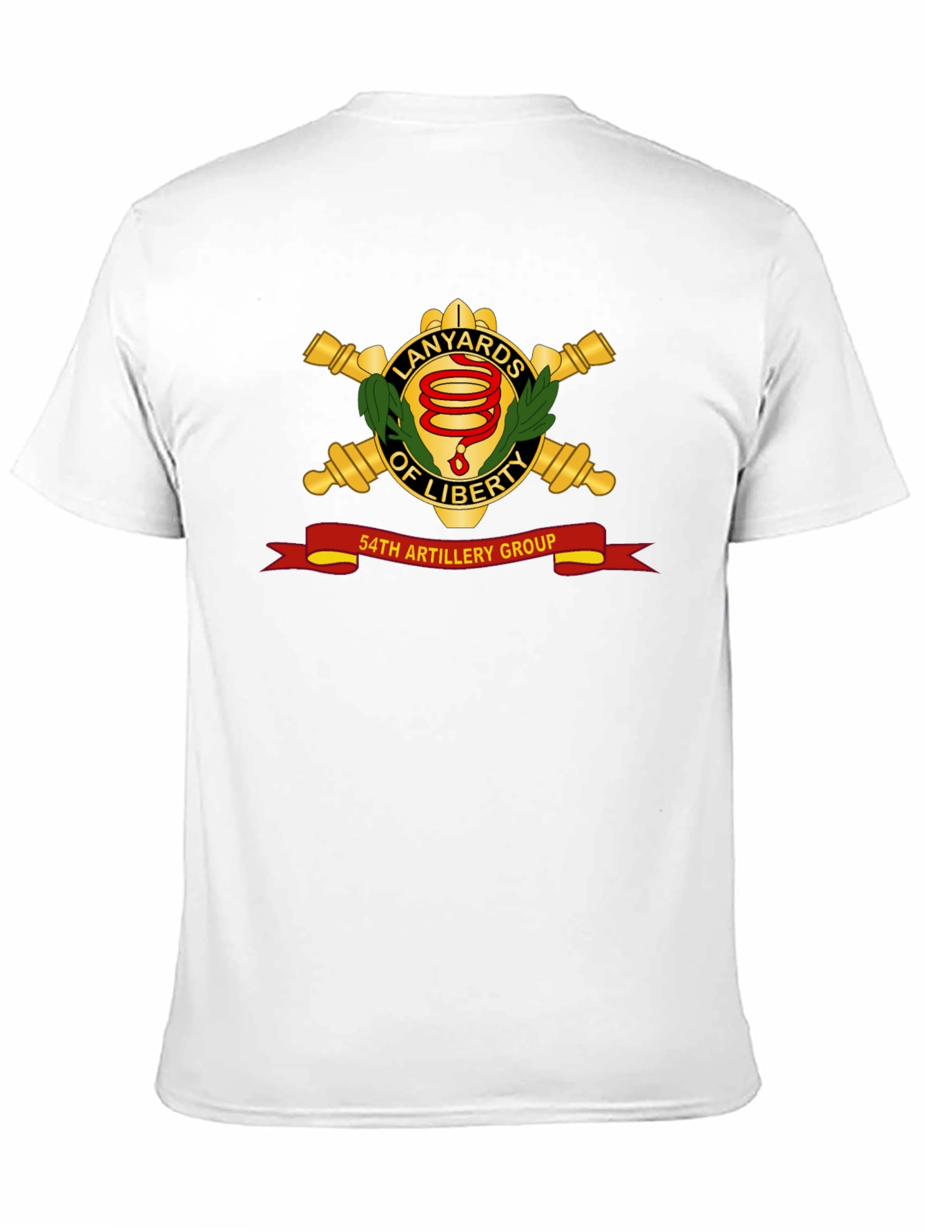 54th Artillery Group Lanyards of Liberty T-Shirt