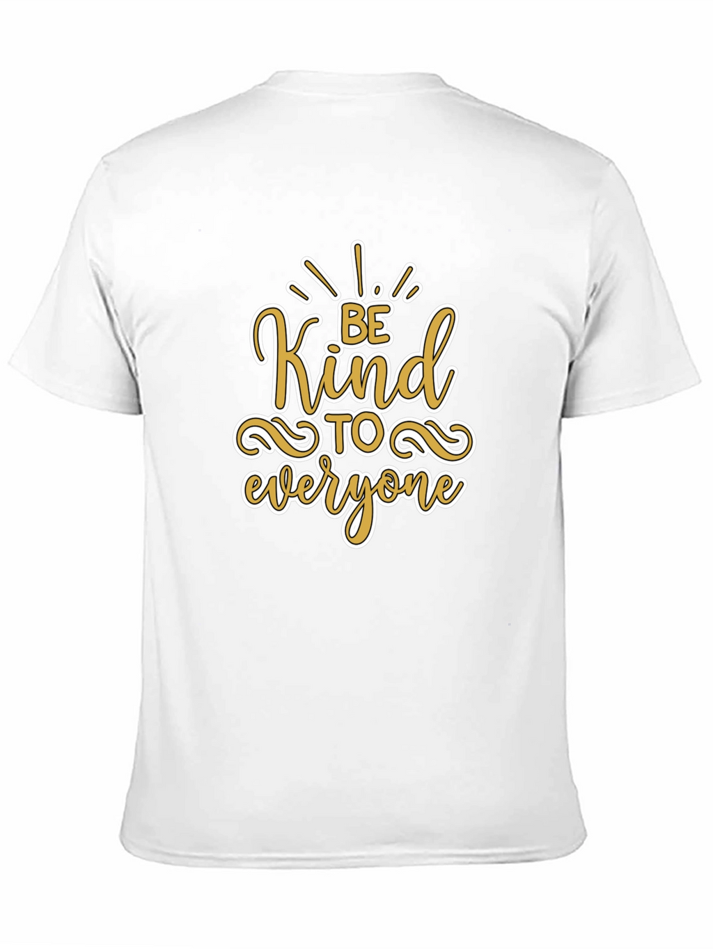 Be Kind to Everyone Black Graphic T-Shirt