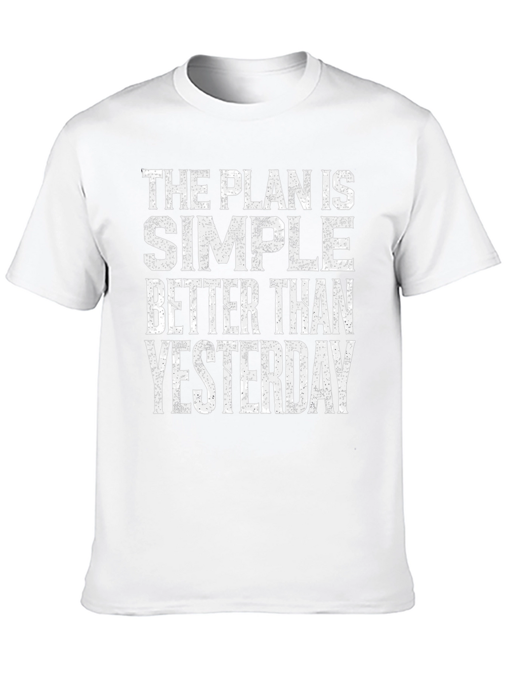 Motivational Graphic Tee: Better Than Yesterday