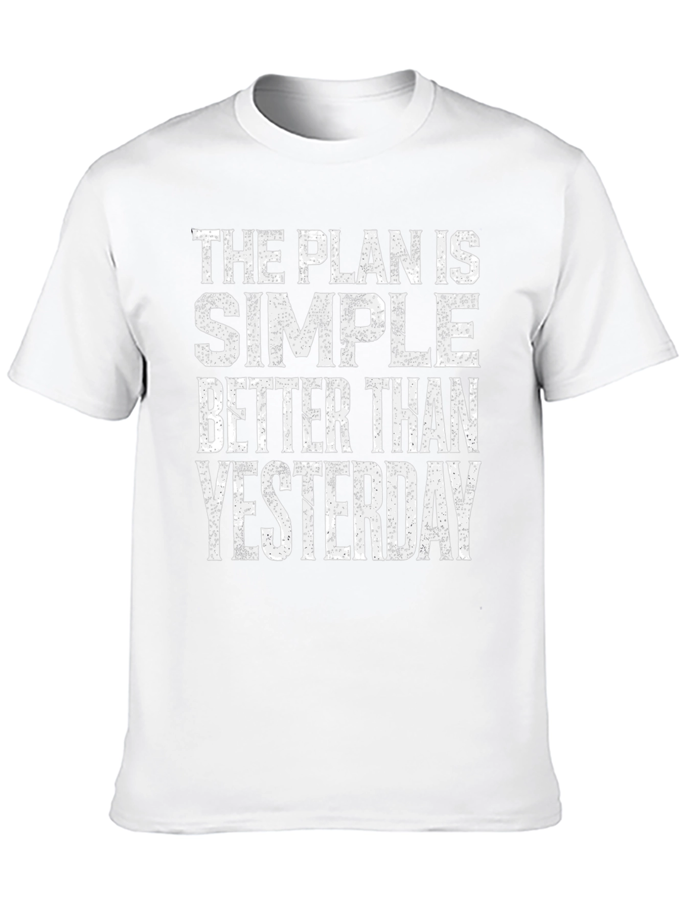 Motivational Graphic Tee: Better Than Yesterday