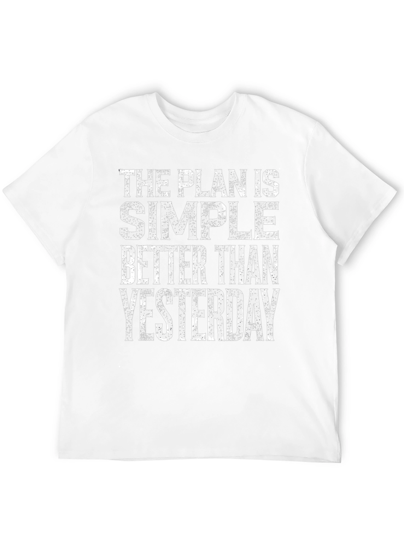 Motivational Graphic Tee: Better Than Yesterday