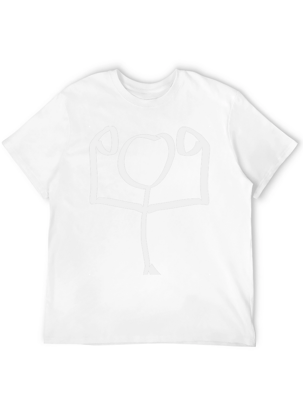 Funny Stick Figure Gym T-Shirt