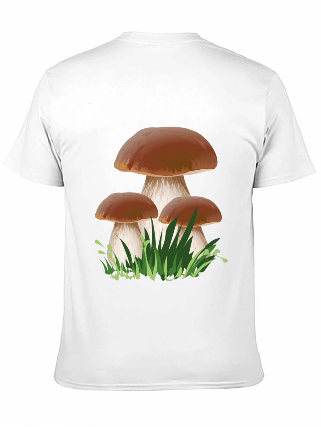 Mushroom Graphic Print Tee - Nature Lovers T-Shirt
