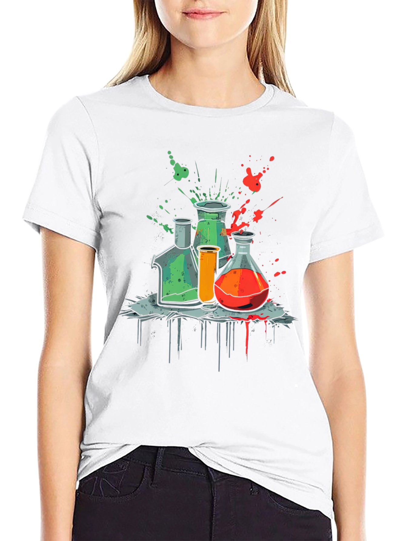 Science Beaker Graphic Tee