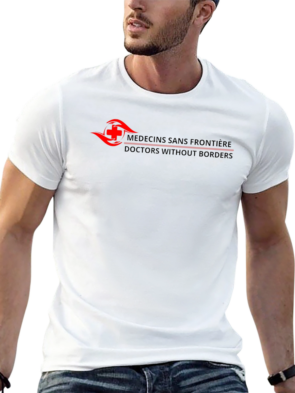 Doctors Without Borders Black T-Shirt