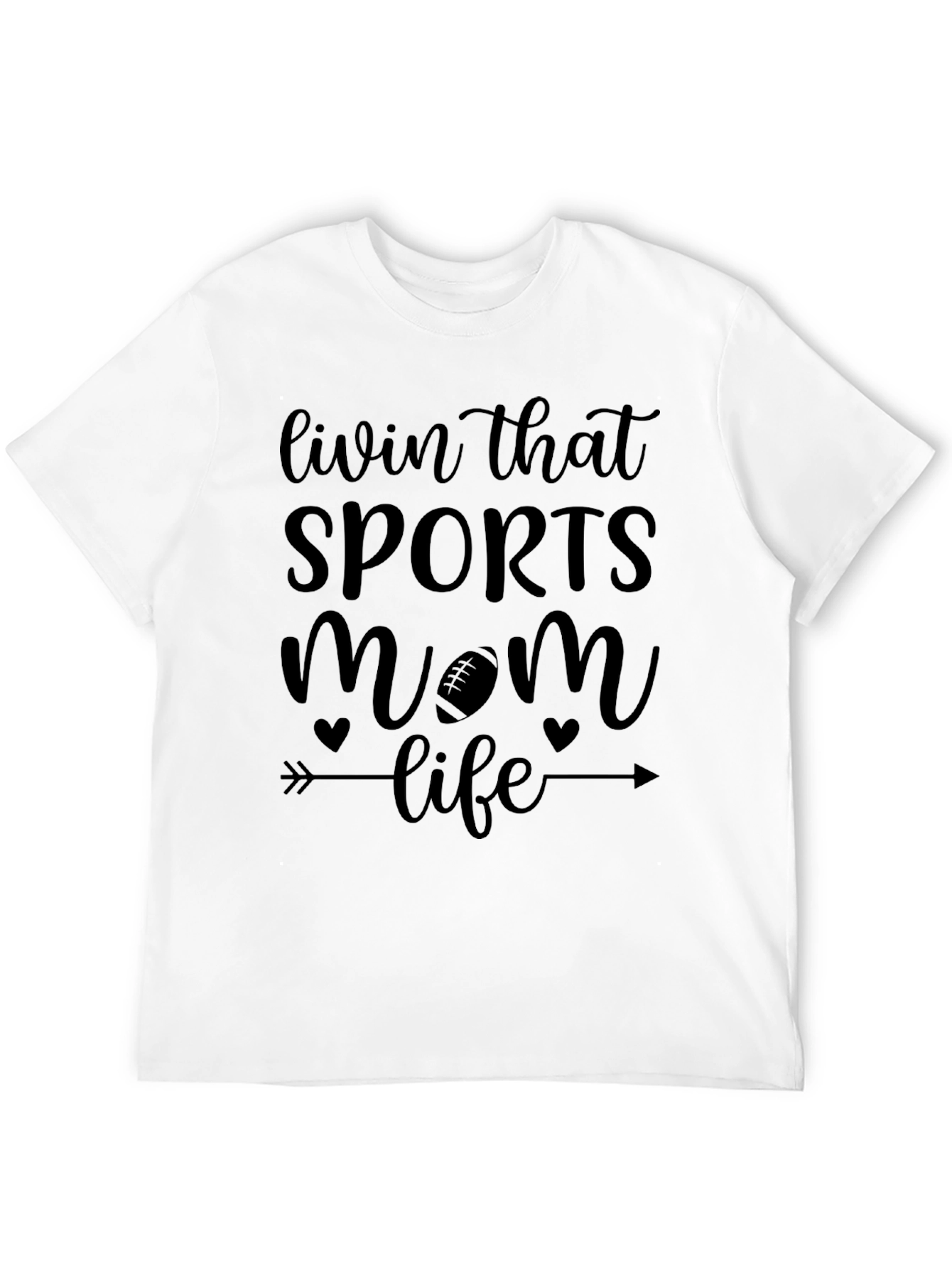 Sports Mom Life Graphic Tee