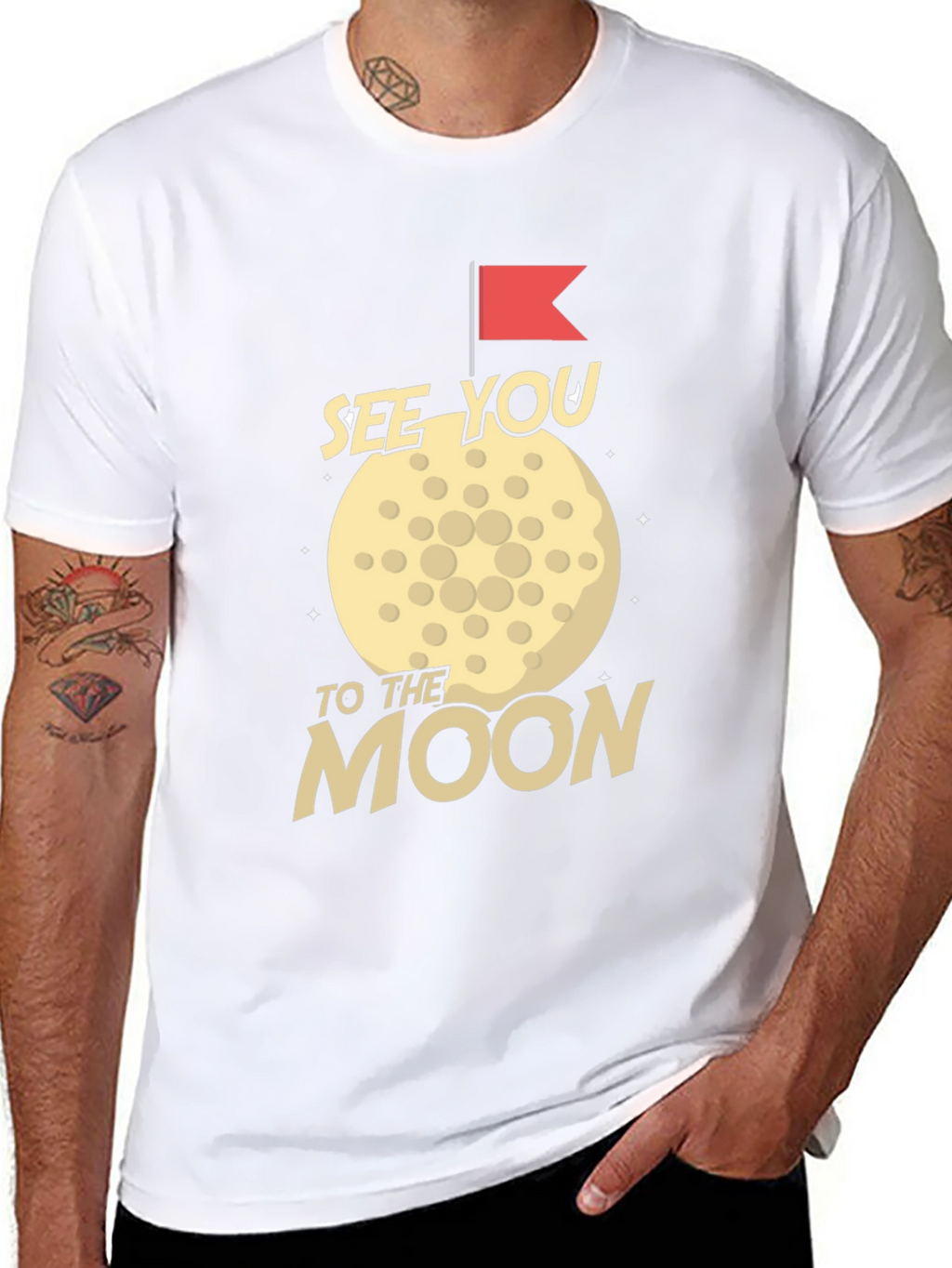 See You to the Moon Graphic T-Shirt