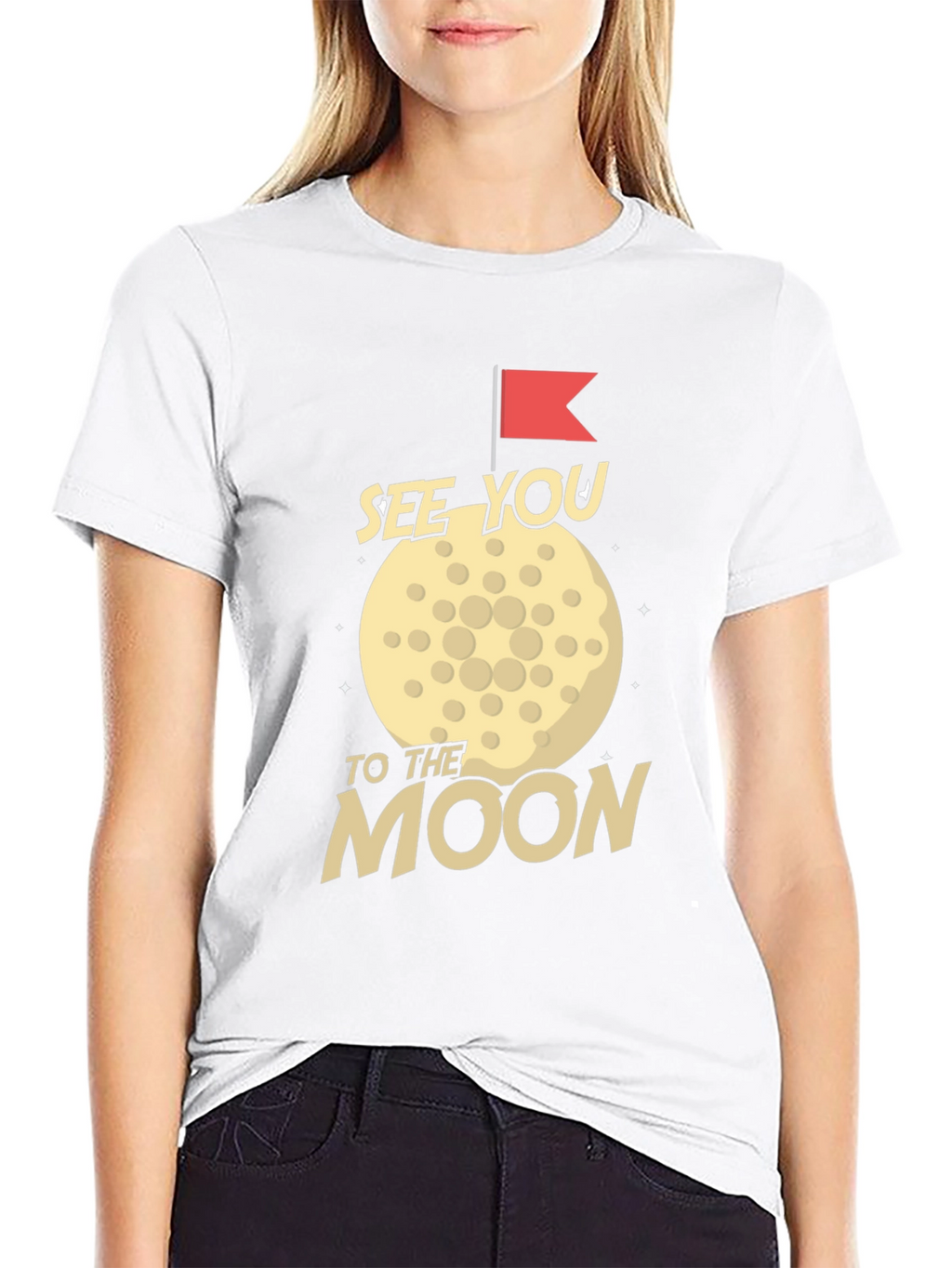 See You to the Moon Graphic T-Shirt