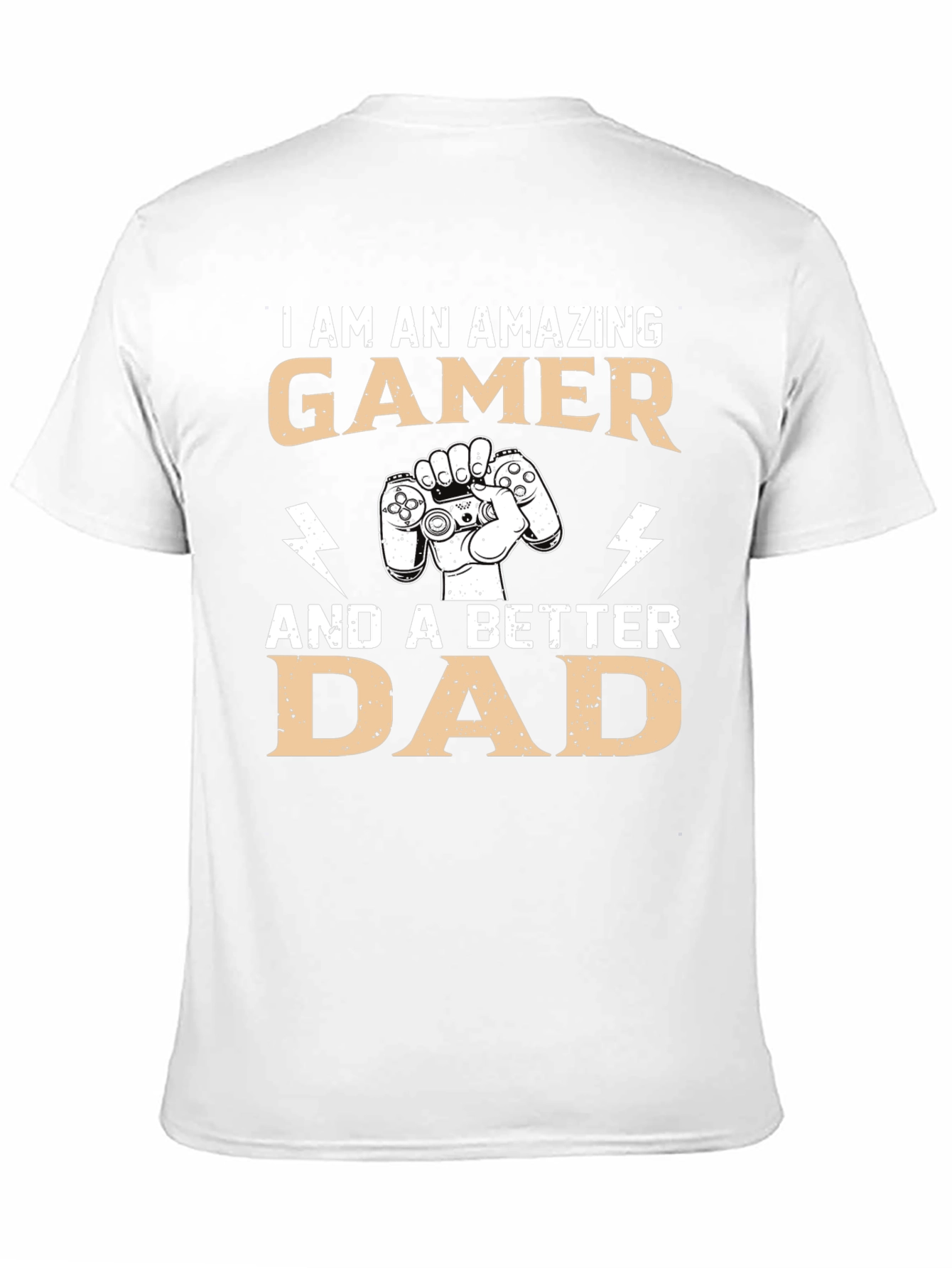 Amazing Gamer Dad Graphic T-Shirt