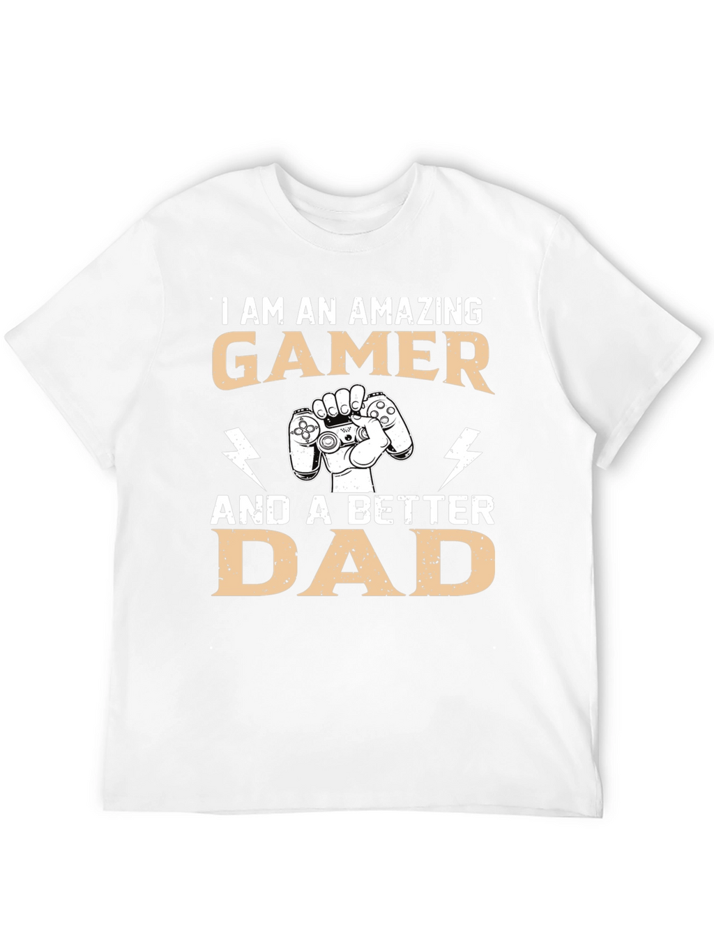 Amazing Gamer Dad Graphic T-Shirt