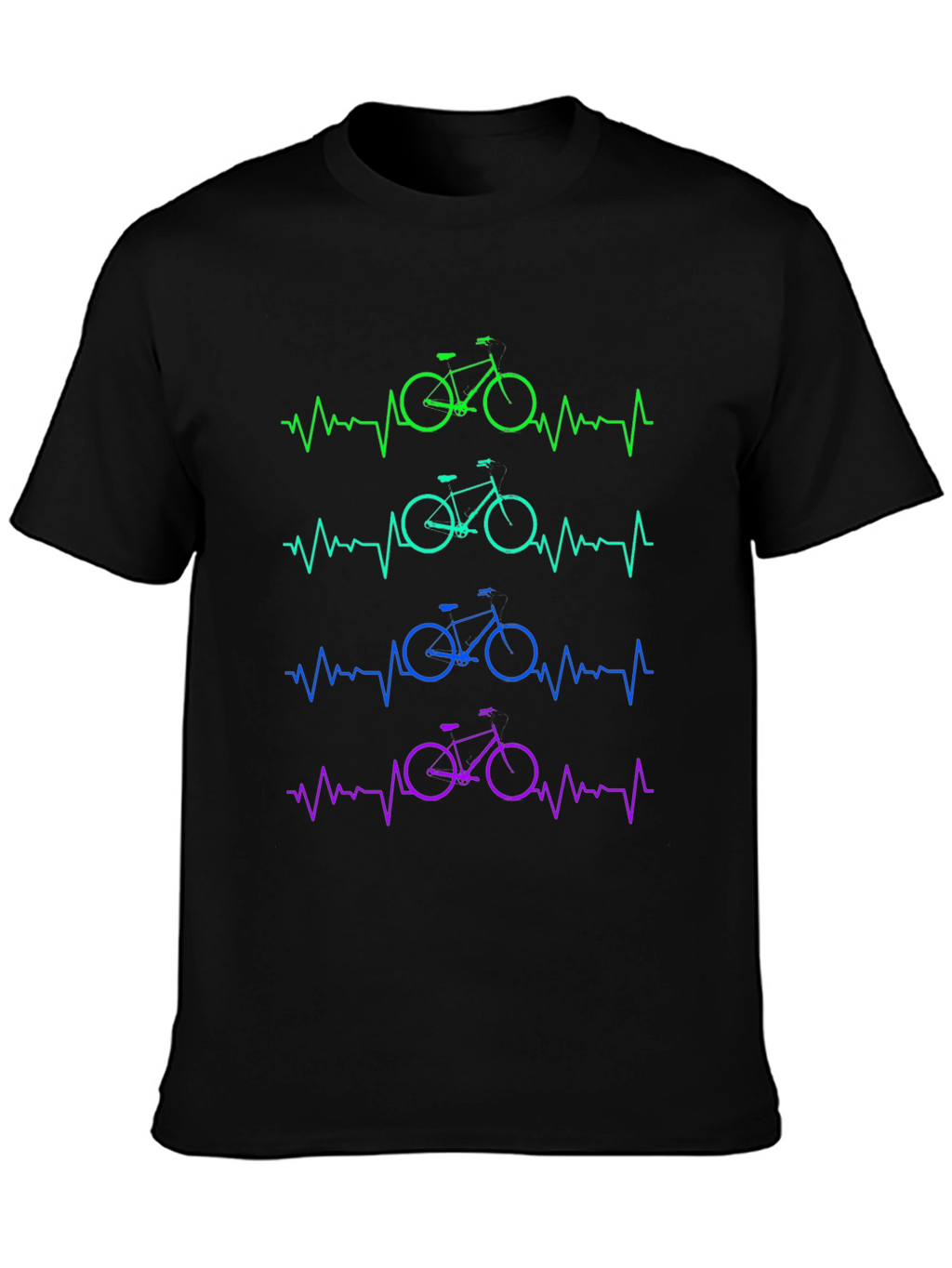 Heartbeat Bike Graphic Tee