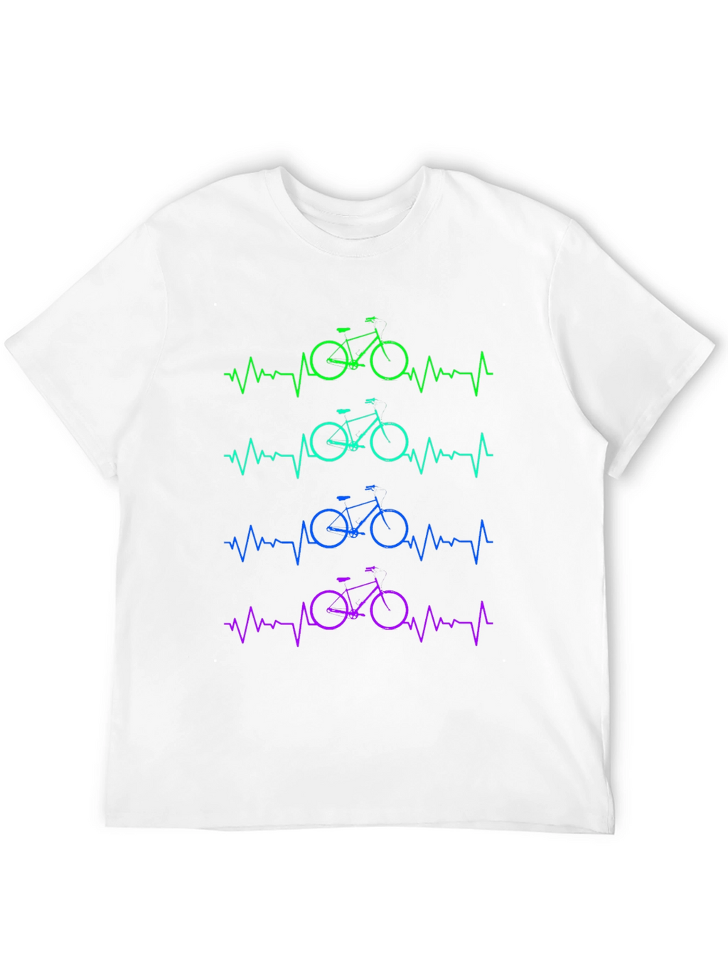 Heartbeat Bike Graphic Tee