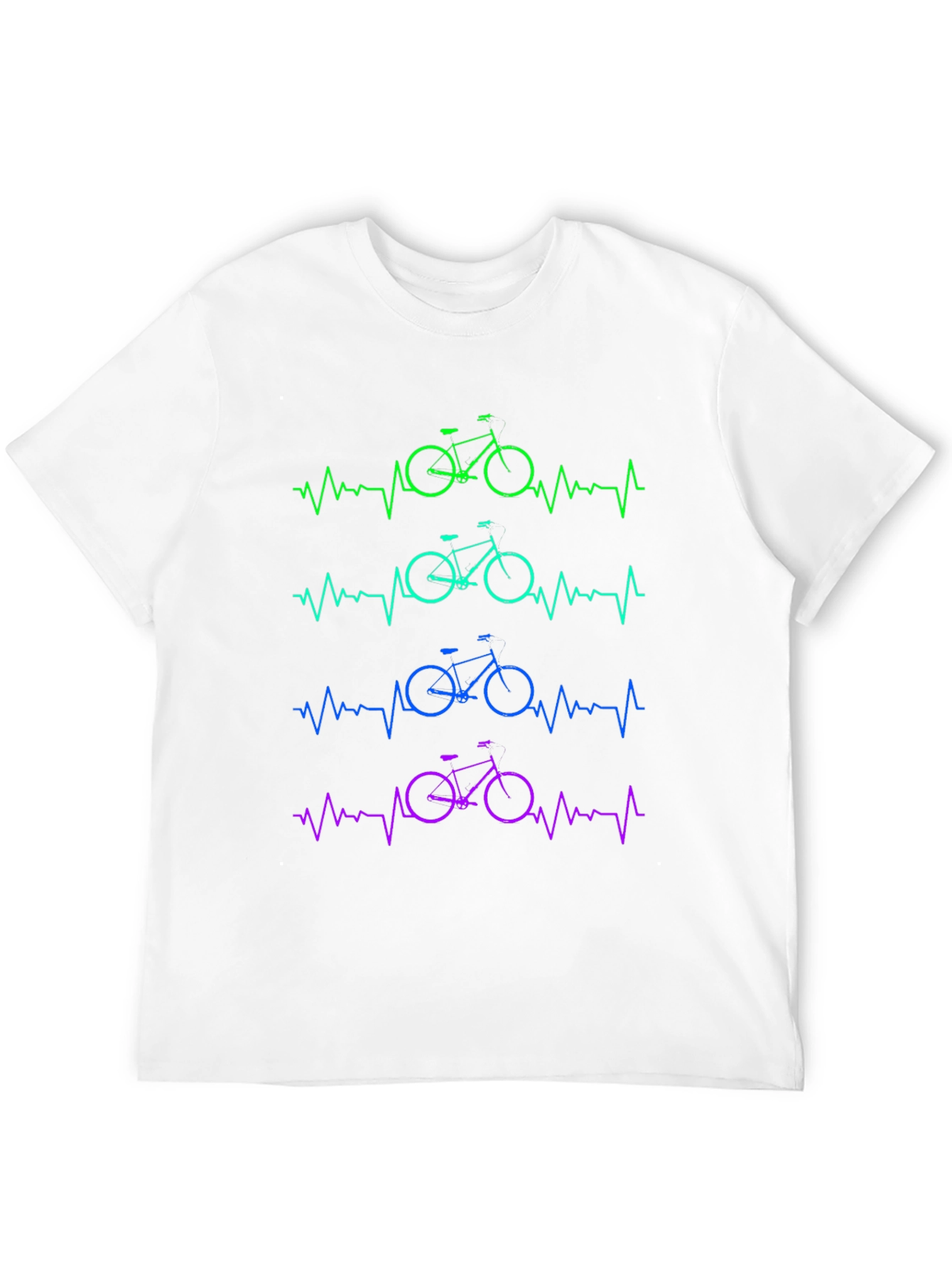 Heartbeat Bike Graphic Tee