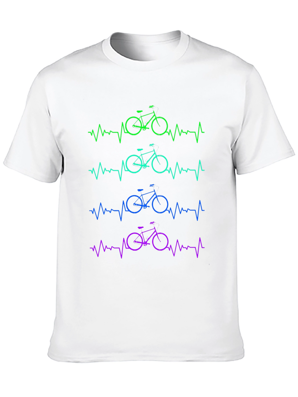 Heartbeat Bike Graphic Tee