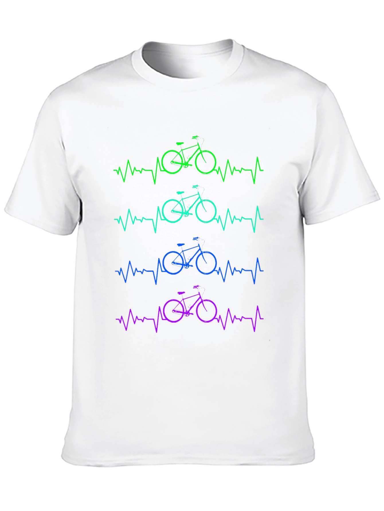 Heartbeat Bike Graphic Tee