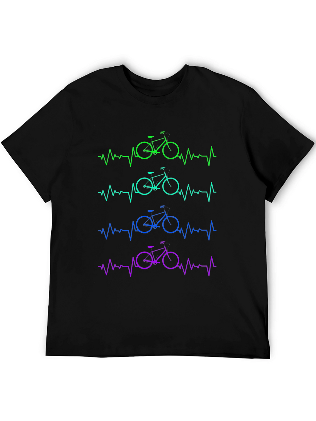 Heartbeat Bike Graphic Tee