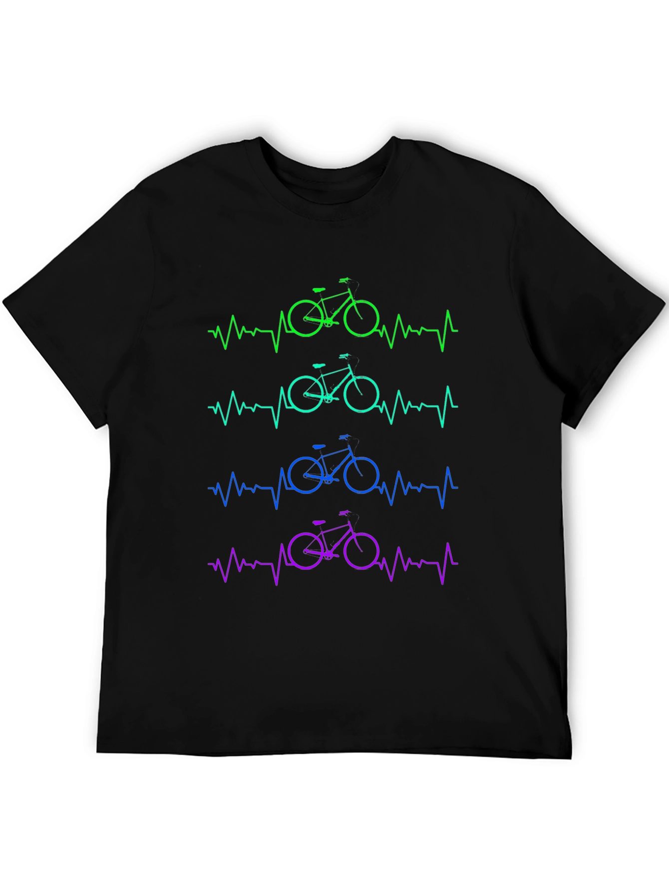 Heartbeat Bike Graphic Tee