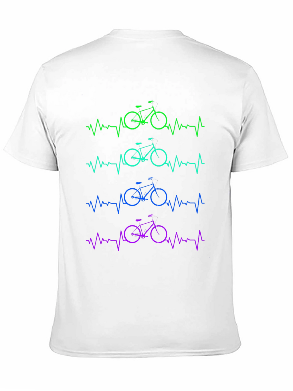 Heartbeat Bike Graphic Tee