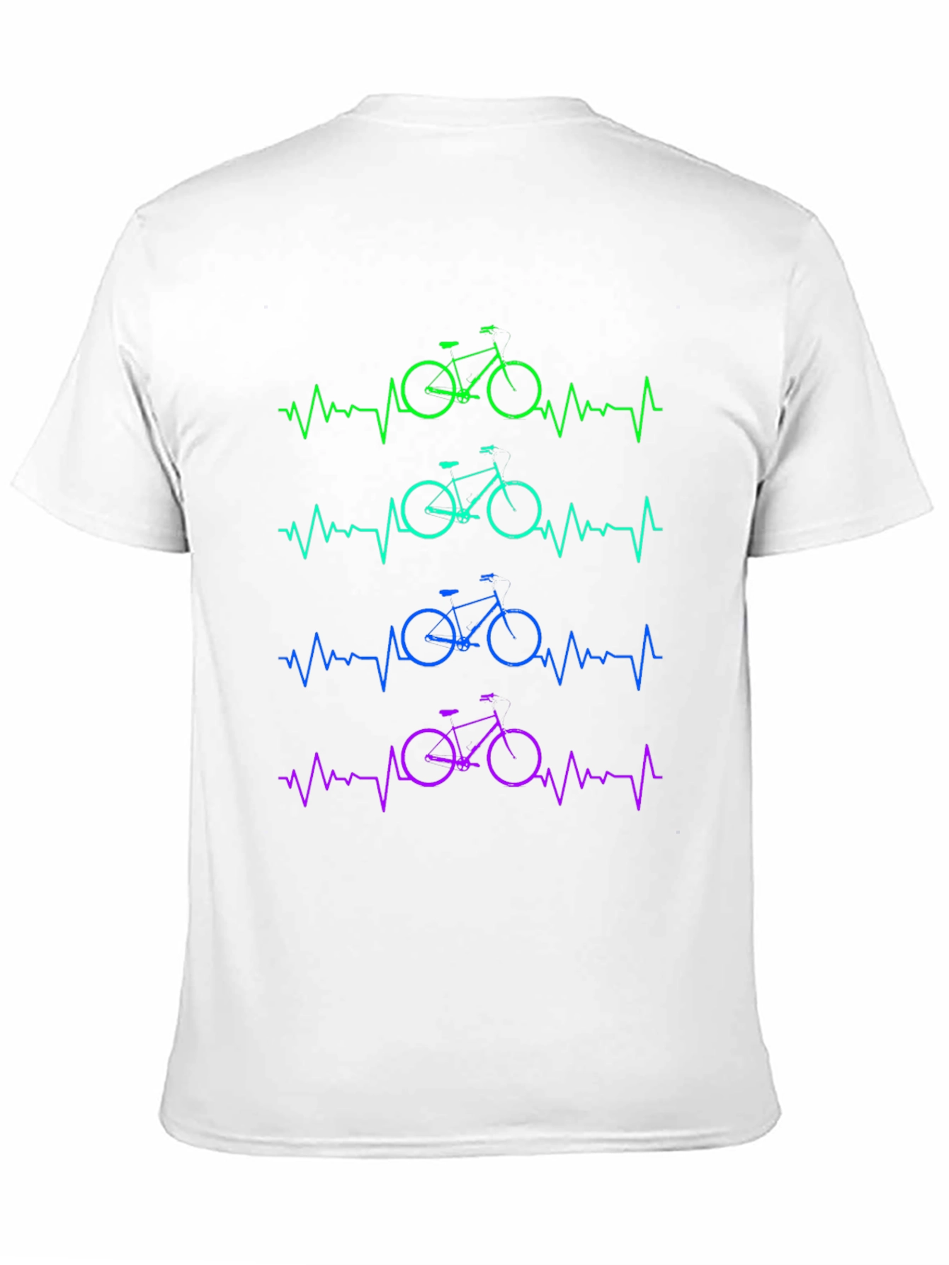 Heartbeat Bike Graphic Tee