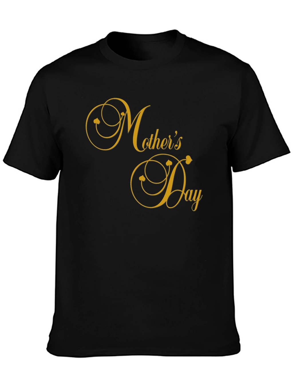 Mothers Day T-Shirt - Stylish Black Tee