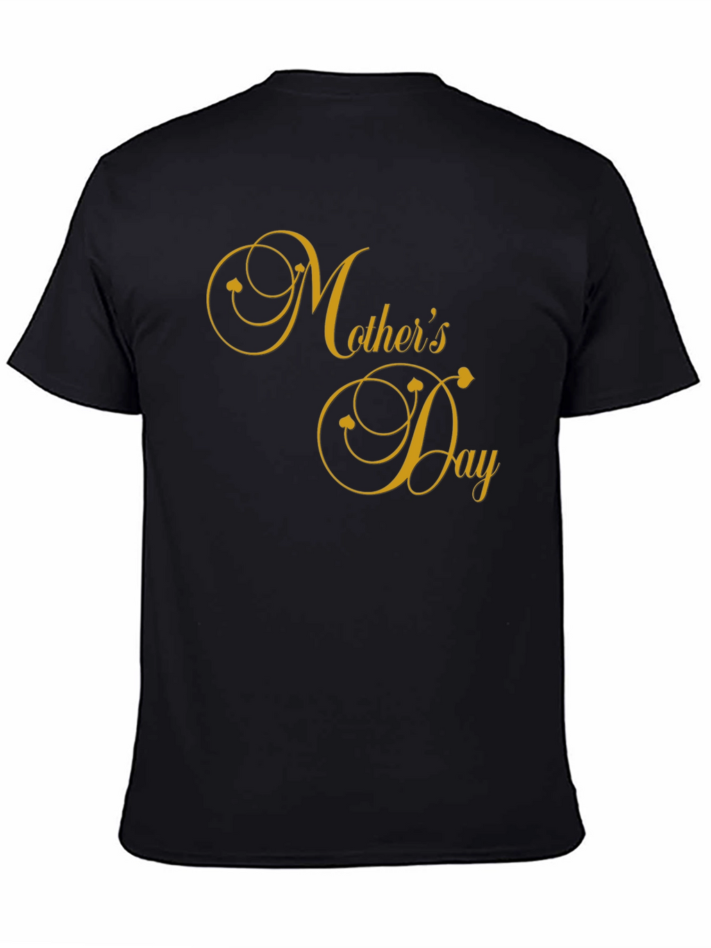 Mothers Day T-Shirt - Stylish Black Tee