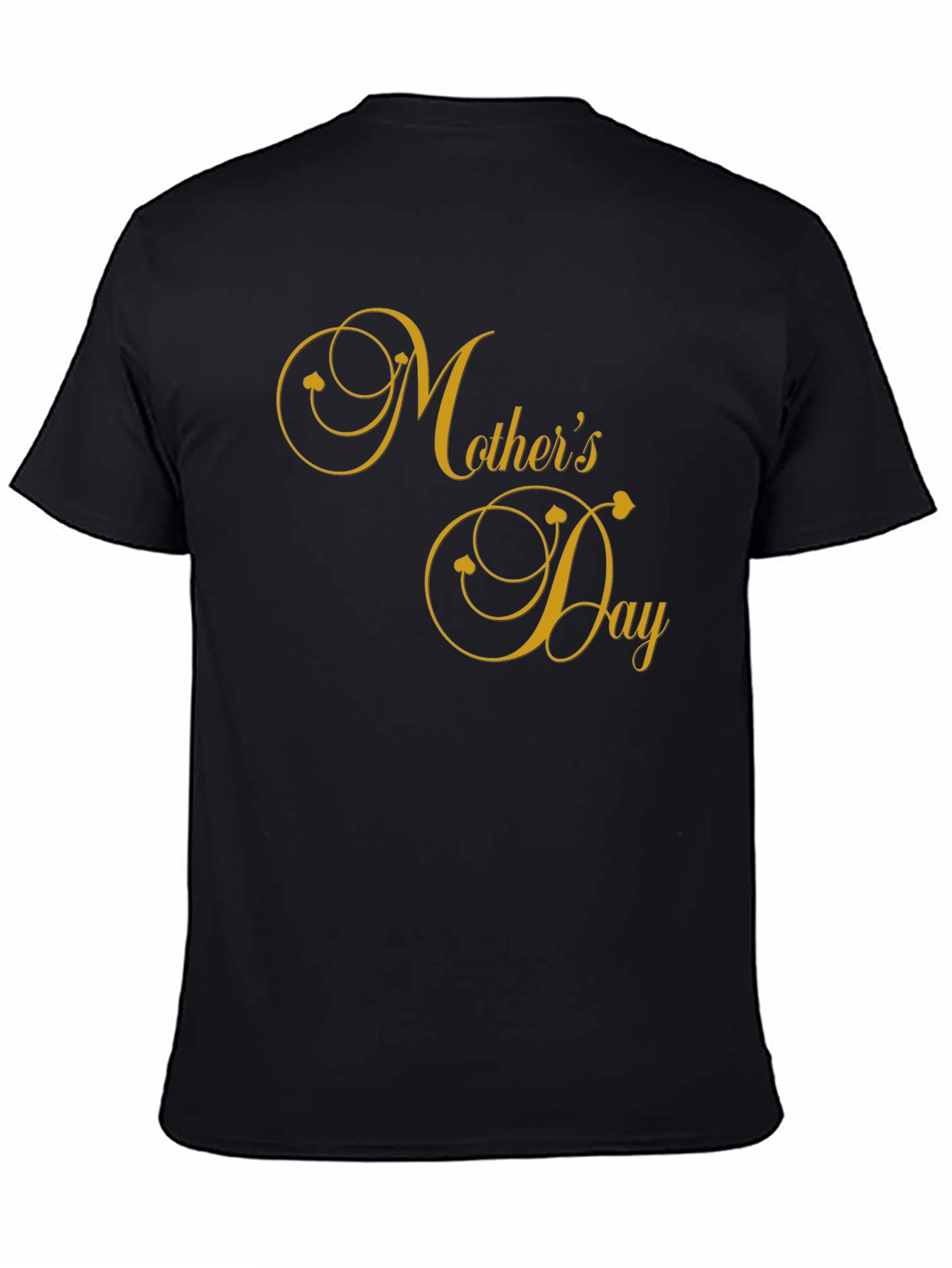 Mothers Day T-Shirt - Stylish Black Tee