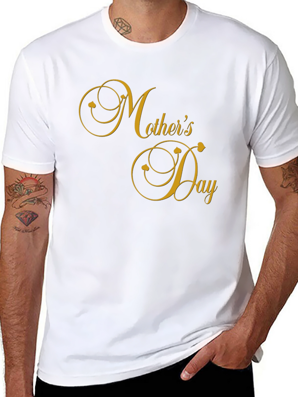 Mothers Day T-Shirt - Stylish Black Tee