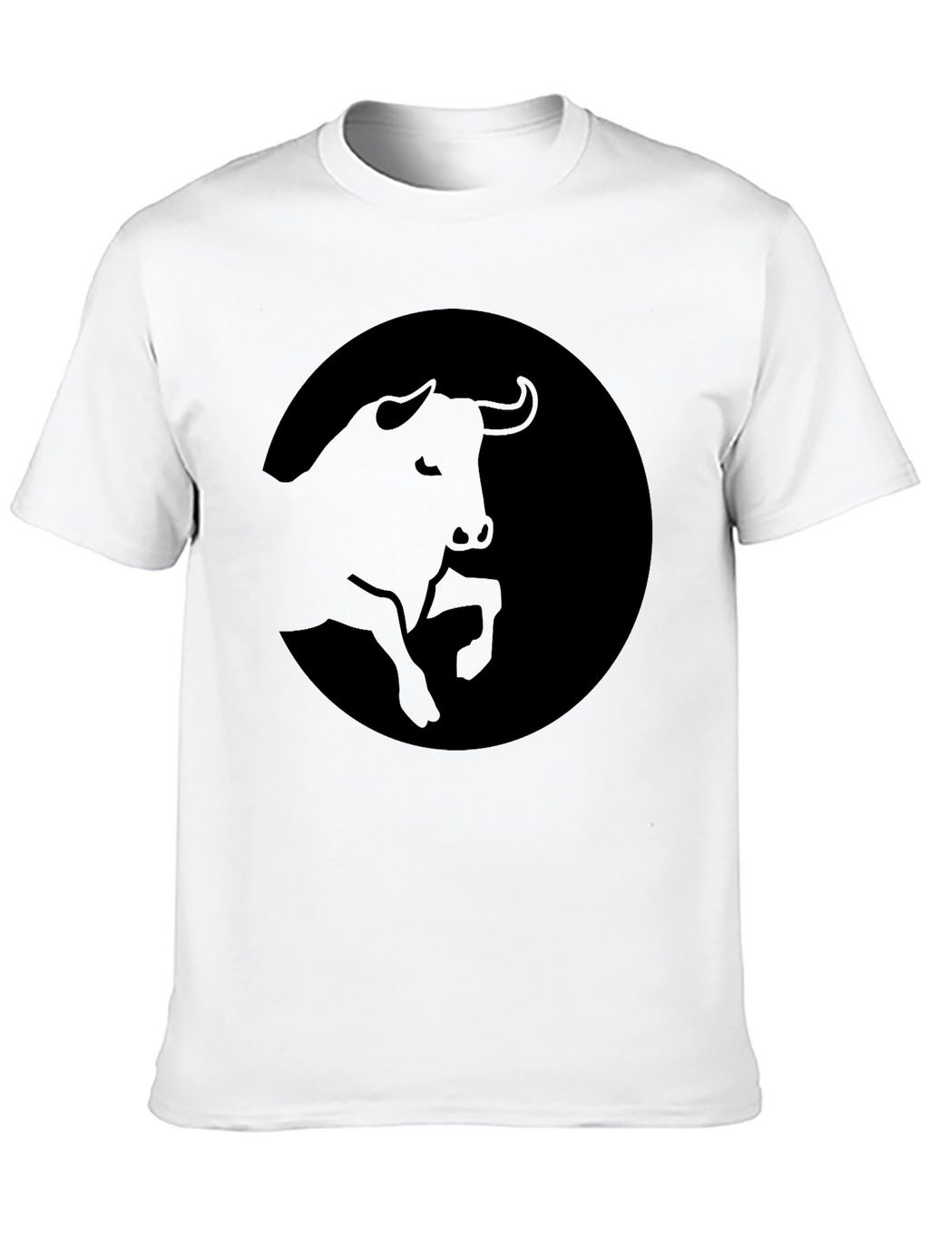 Black Bull Graphic Tee - Stylish Mens T-Shirt