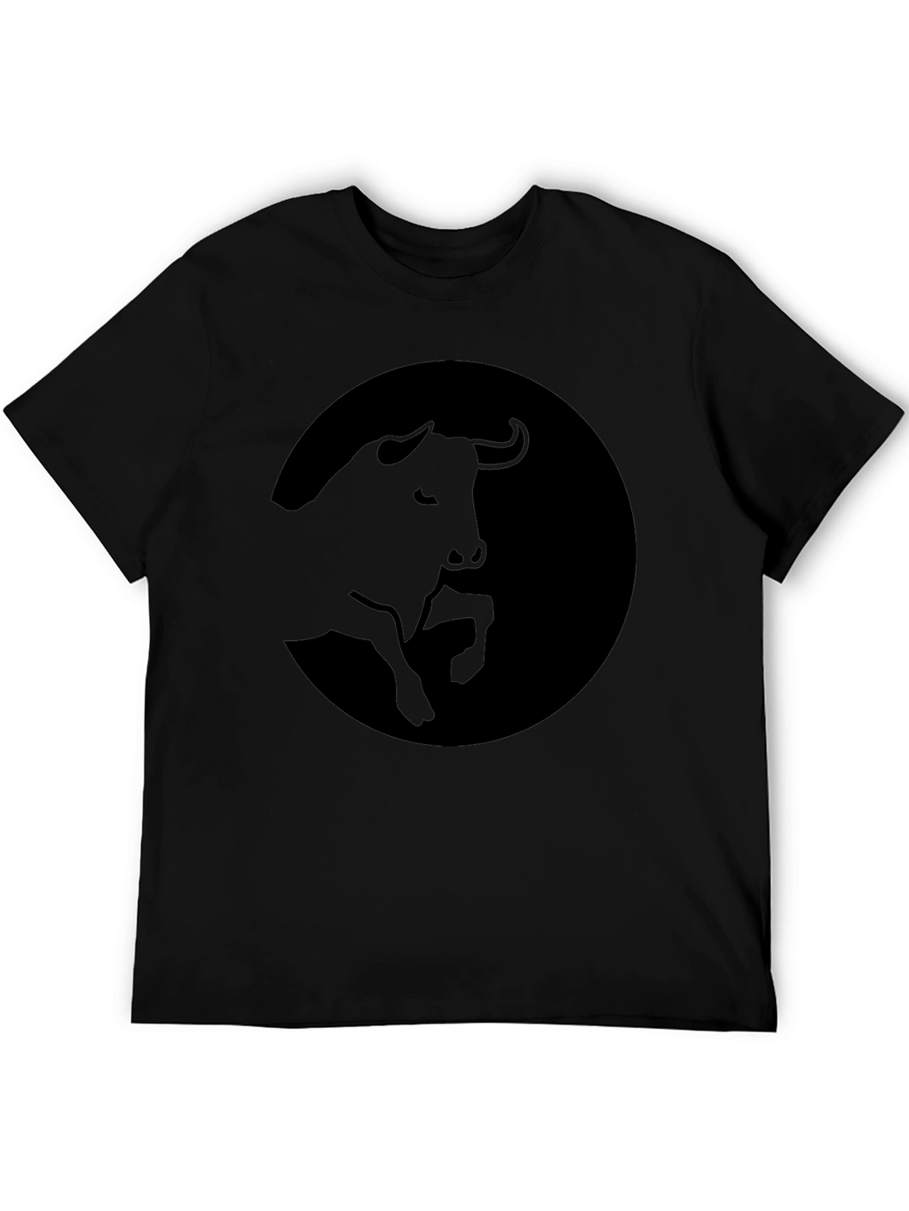 Black Bull Graphic Tee - Stylish Mens T-Shirt