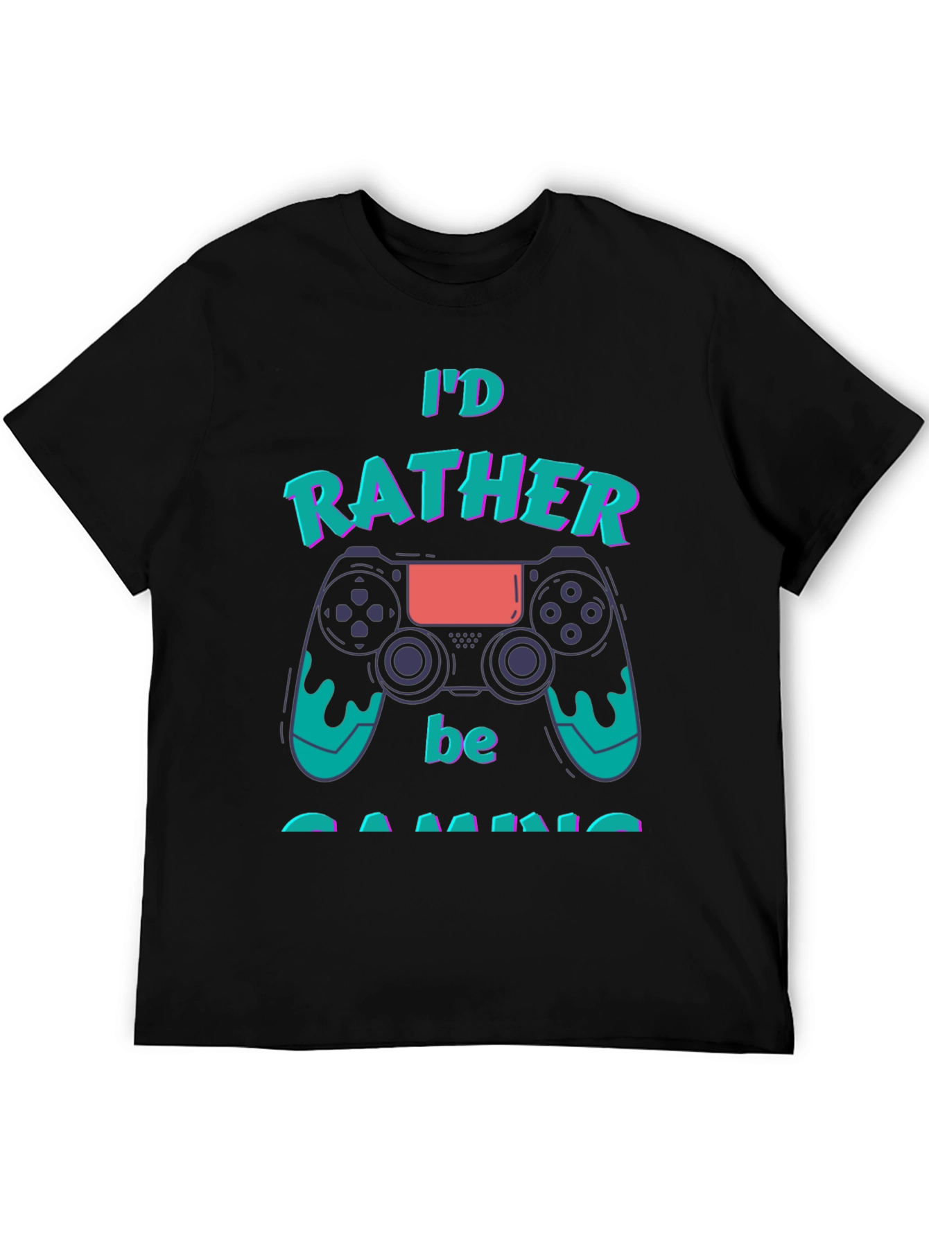 Id Rather Be Gaming T-Shirt - Gamer Gift