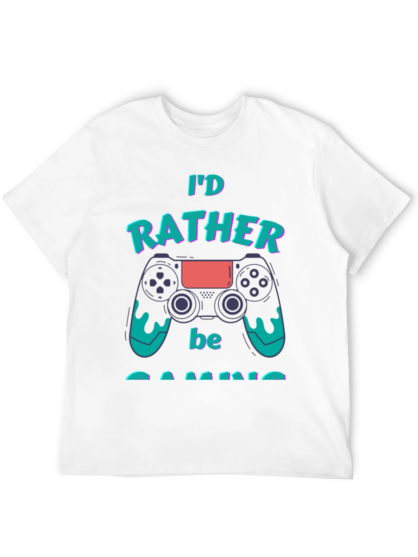 Id Rather Be Gaming T-Shirt - Gamer Gift