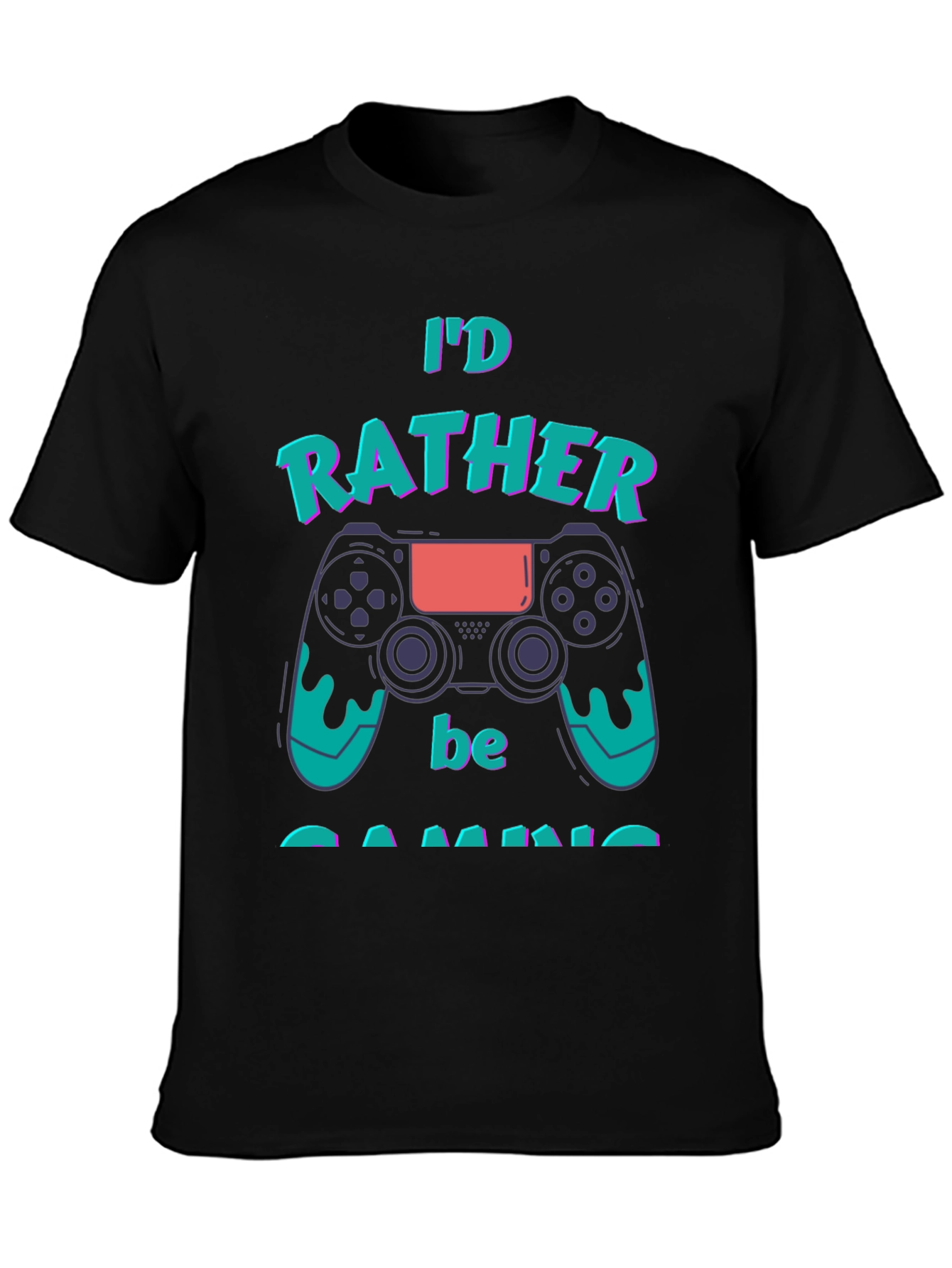 Id Rather Be Gaming T-Shirt - Gamer Gift