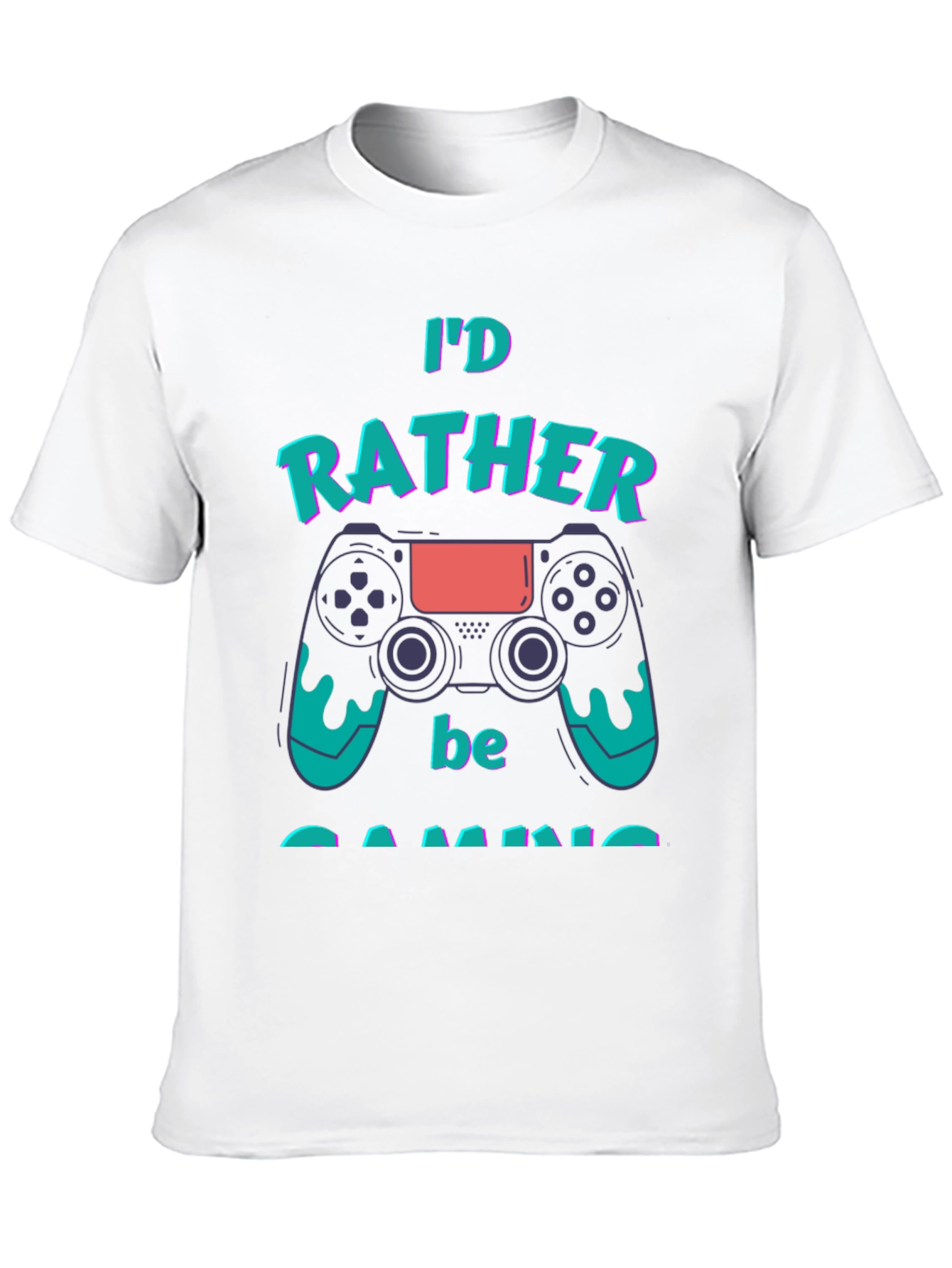 Id Rather Be Gaming T-Shirt - Gamer Gift