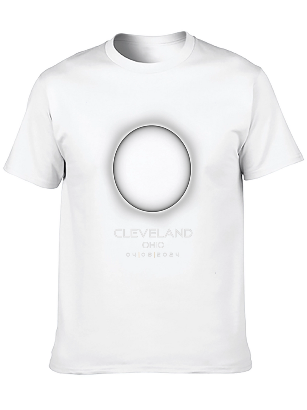 Cleveland Ohio Eclipse T-Shirt - April 8 2024