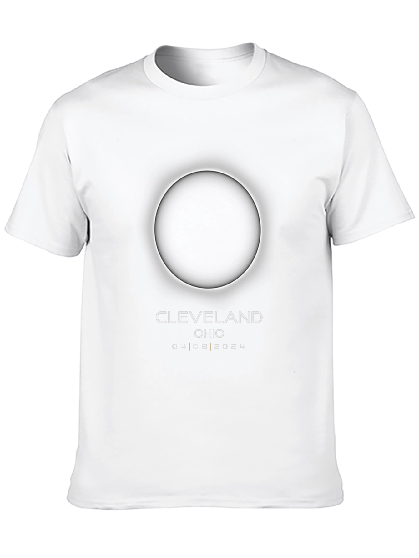 Cleveland Ohio Eclipse T-Shirt - April 8 2024